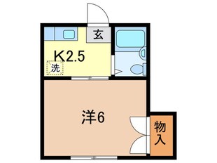 サキユニティー１の物件間取画像